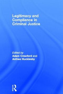 portada legitimacy and compliance in criminal justice (en Inglés)