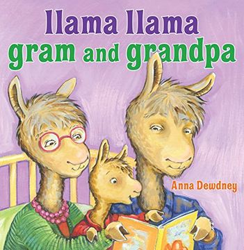 portada Llama Llama Gram and Grandpa (en Inglés)