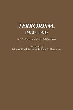 portada terrorism, 1980-1987: a selectively annotated bibliography (en Inglés)