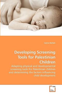 portada developing screening tools for palestinian children (en Inglés)