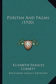 portada puritan and pagan (1920) (en Inglés)