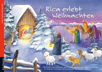 portada Rica erlebt Weihnachten: Ein Folien-Adventskalender zum Vorlesen und Gestalten eines Fensterbildes