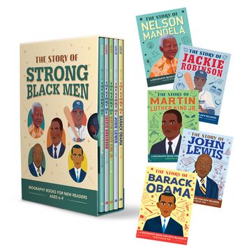 portada The Story of Strong Black Men 5 Book Box Set: Inspiring Biographies for Young Readers (en Inglés)