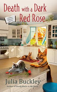portada Death With a Dark red Rose (a Writer's Apprentice Mystery) 