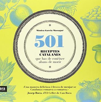portada 501 Receptes Catalanes Que Has De Conèixer Abans De Morir (en Catalá)