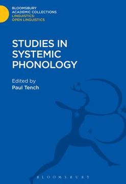 portada Studies in Systemic Phonology