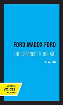 portada Ford Madox Ford: The Essence of his art (en Inglés)