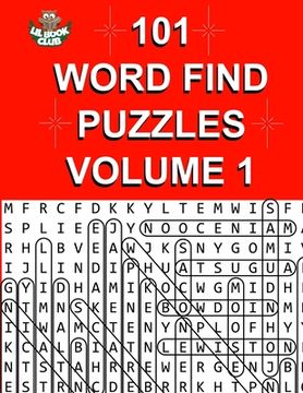 portada 101 Word Find Puzzles Vol. 1: Themed Word Searches, Puzzles to Sharpen Your Mind (en Inglés)