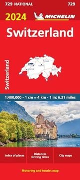 portada Switzerland 2024 - Michelin National map 729: Map