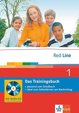 portada Red Line. Unterrichtswerk für Realschulen: Red Line 1. Das Trainingsbuch 5. Klasse. Passend zum Schulbuch; Ideal zum Selbstlernen am Nachmittag: Bd 1 (en Inglés)