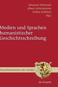 portada Medien und Sprachen Humanistischer Geschichtsschreibung (en Alemán)