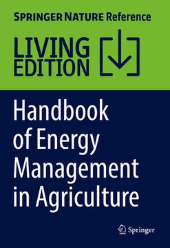 portada Handbook of Energy Management in Agriculture (en Inglés)