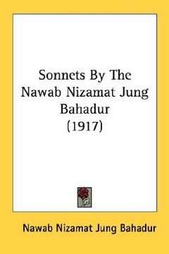 portada sonnets by the nawab nizamat jung bahadur (1917) (en Inglés)