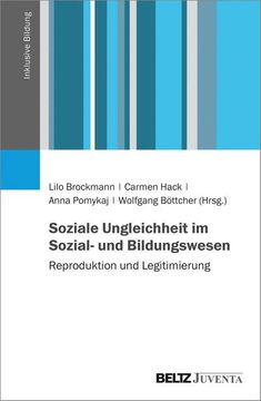 portada Soziale Ungleichheit im Sozial- und Bildungswesen (en Alemán)