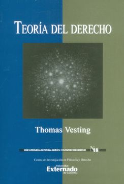 portada Teoría del Derecho (in Spanish)