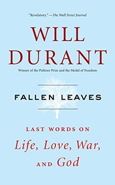 portada Fallen Leaves: Last Words on Life, Love, War, and god (in English)