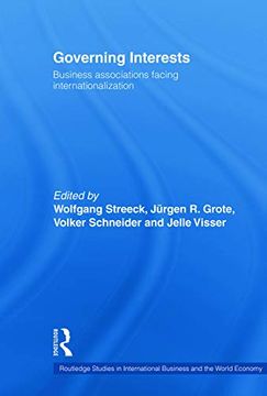 portada Governing Interests (Routledge Studies in International Business and the World Economy) (en Inglés)