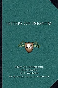 portada letters on infantry (en Inglés)