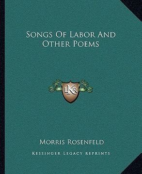 portada songs of labor and other poems (en Inglés)