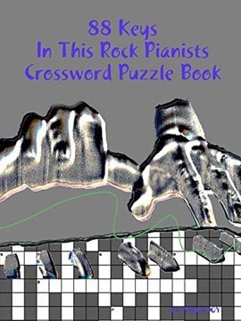 portada 88 Keys in This Rock Pianists Crossword Puzzle Book (en Inglés)