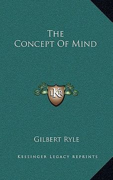 portada the concept of mind (in English)