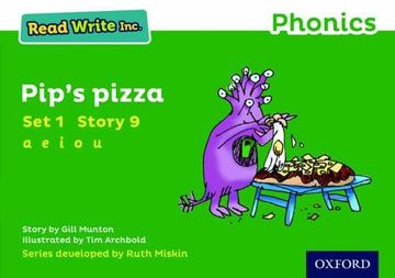 portada Read Write Inc. Phonics: Green set 1 Storybook 9 Pip's Pizza