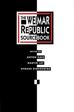portada The Weimar Republic Sourc (en Inglés)