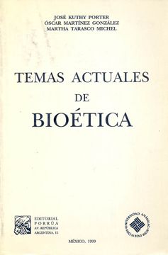 portada Temas Actuales de Bioética