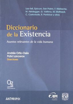 portada Diccionario de la Existencia (in Spanish)