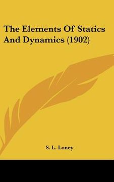 portada the elements of statics and dynamics (1902) (in English)