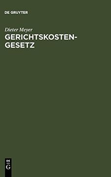 portada Gerichtskostengesetz: Kommentar (in German)