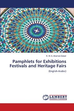 portada Pamphlets for Exhibitions Festivals and Heritage Fairs