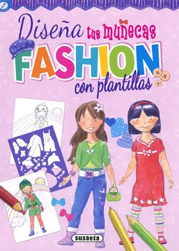 portada Diseña tus Muñecas Fashion con Plantillas (in Spanish)
