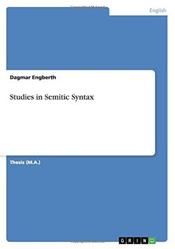 portada Studies in Semitic Syntax
