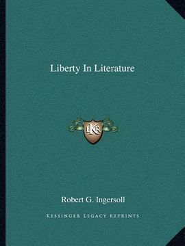 portada liberty in literature (en Inglés)