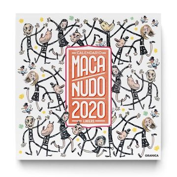 portada MACANUDO 2020, CALENDARIO DE PARED