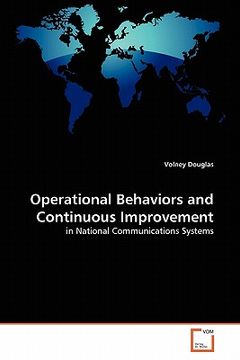 portada operational behaviors and continuous improvement (en Inglés)