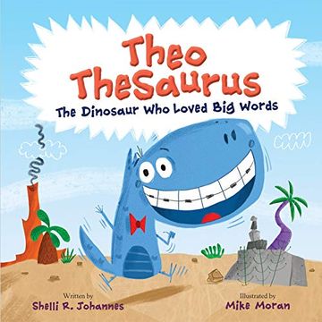 portada Theo Thesaurus: The Dinosaur who Loved big Words (en Inglés)