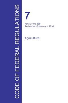 portada Code of Federal Regulations Title 7, Volume 4, January 1, 2016 (en Inglés)