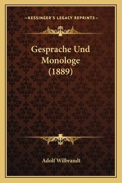 portada Gesprache Und Monologe (1889) (in German)