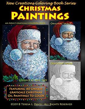 portada New Creations Coloring Book Series: Christmas Paintings (in English)