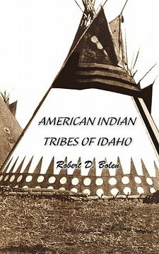 portada american indian tribes of idaho (in English)