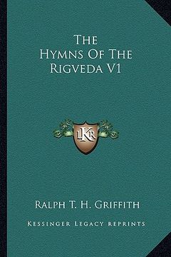 portada the hymns of the rigveda v1 (in English)