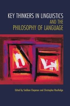 portada Key Thinkers in Linguistics and the Philosophy of Language (in English)