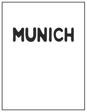 portada Munich: Black and white Decorative Book - Perfect for Coffee Tables, End Tables, Bookshelves, Interior Design & Home Staging A