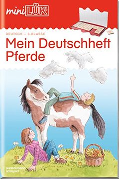 portada Minilük / Deutsch: Minilük: Mein Pferde-Deutschheft 3. Klasse (en Alemán)