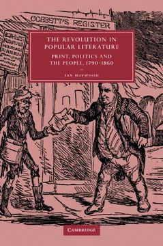 portada The Revolution in Popular Literature: Print, Politics and the People, 1790-1860 (Cambridge Studies in Nineteenth-Century Literature and Culture) (en Inglés)