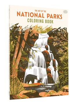 portada The art of the National Parks: Coloring Book (Fifty-Nine Parks, Coloring Books) (en Inglés)