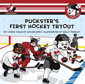 portada Puckster's First Hockey Tryout (en Inglés)