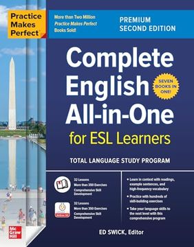 portada Practice Makes Perfect: Complete English All-In-One for ESL Learners, Premium Second Edition (en Inglés)